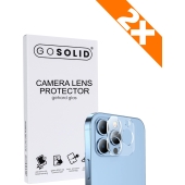 GO SOLID! Apple iPhone 11 Pro Max Camera Lens protector gehard glas - Duopack