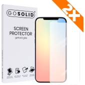 GO SOLID! Apple iPhone 13 Mini screenprotector gehard glas - Duopack