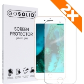 GO SOLID! Apple iPhone 8 Plus screenprotector gehard glas - Duopack