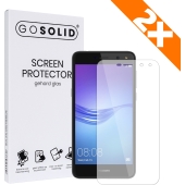 GO SOLID! Huawei Y6 (2016) screenprotector gehard glas - Duopack