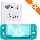 GO SOLID! Nintendo Switch Lite screenprotector gehard glas - Duopack