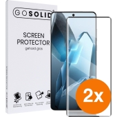 GO SOLID! OnePlus 13 screenprotector gehard glas - Duopack