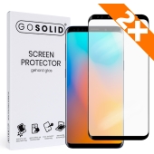 GO SOLID! Samsung Galaxy A6 Plus 2018 screenprotector gehard glas - Duopack