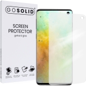 GO SOLID! Samsung Galaxy S10 screenprotector gehard glas