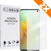 GO SOLID! Samsung Galaxy S10e screenprotector gehard glas - Duopack