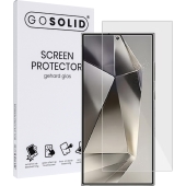 GO SOLID! Samsung Galaxy S25 Ultra screenprotector gehard glas