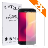 GO SOLID! Samsung Galaxy S6 screenprotector gehard glas - Duopack
