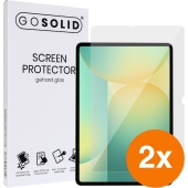 GO SOLID! Samsung Galaxy Tab S10 Plus screenprotector gehard glas - Duopack