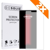 GO SOLID! Screenprotector voor Huawei Mate 30/Mate 30 RS Porsche Design gehard glas - Duopack
