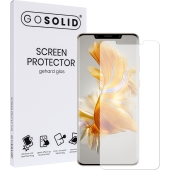 GO SOLID! Screenprotector voor Huawei Mate 50 Pro gehard glas gehard glas
