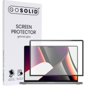 GO SOLID! screenprotector voor MacBook Pro 16,2-inch gehard glas