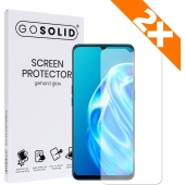 GO SOLID! Screenprotector voor Samsung Galaxy A02 - Duopack