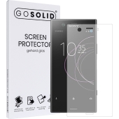 GO SOLID! Sony Xperia XZ1 Compact screenprotector gehard glas