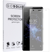 GO SOLID! Sony Xperia XZ2 screenprotector gehard glas