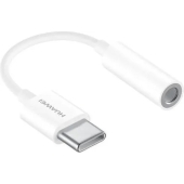 Huawei USB-C naar Mini-Jack Converter - Origineel - Wit - Blister
