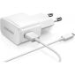 Oplader Samsung Micro-USB 2 Ampere 150 CM - Origineel - Wit