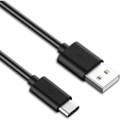 USB-C kabel voor Samsung - Zwart - 0.25 Meter